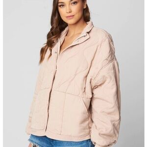 Blank NYC • dolman sleeve sand drift jacket